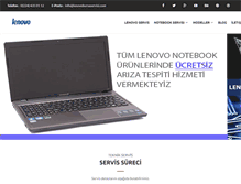 Tablet Screenshot of lenovobursaservisi.com